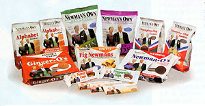 The next time you crave pretzels, cookies or a candy bar, look for these Newman's Own Organics products. Your purchase will promote organic farming and other worthwhile causes.